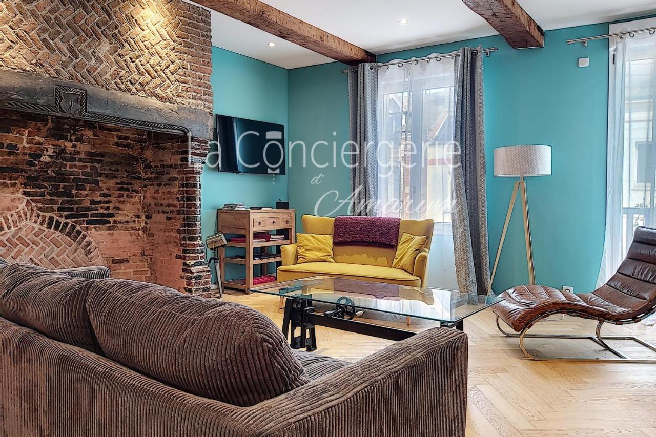Aa13 - Le Victor Hugo - Sejour D'Exception Dans Un Appartement Historique Ault Buitenkant foto