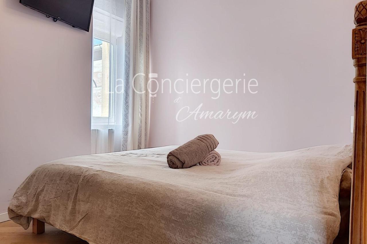 Aa13 - Le Victor Hugo - Sejour D'Exception Dans Un Appartement Historique Ault Buitenkant foto