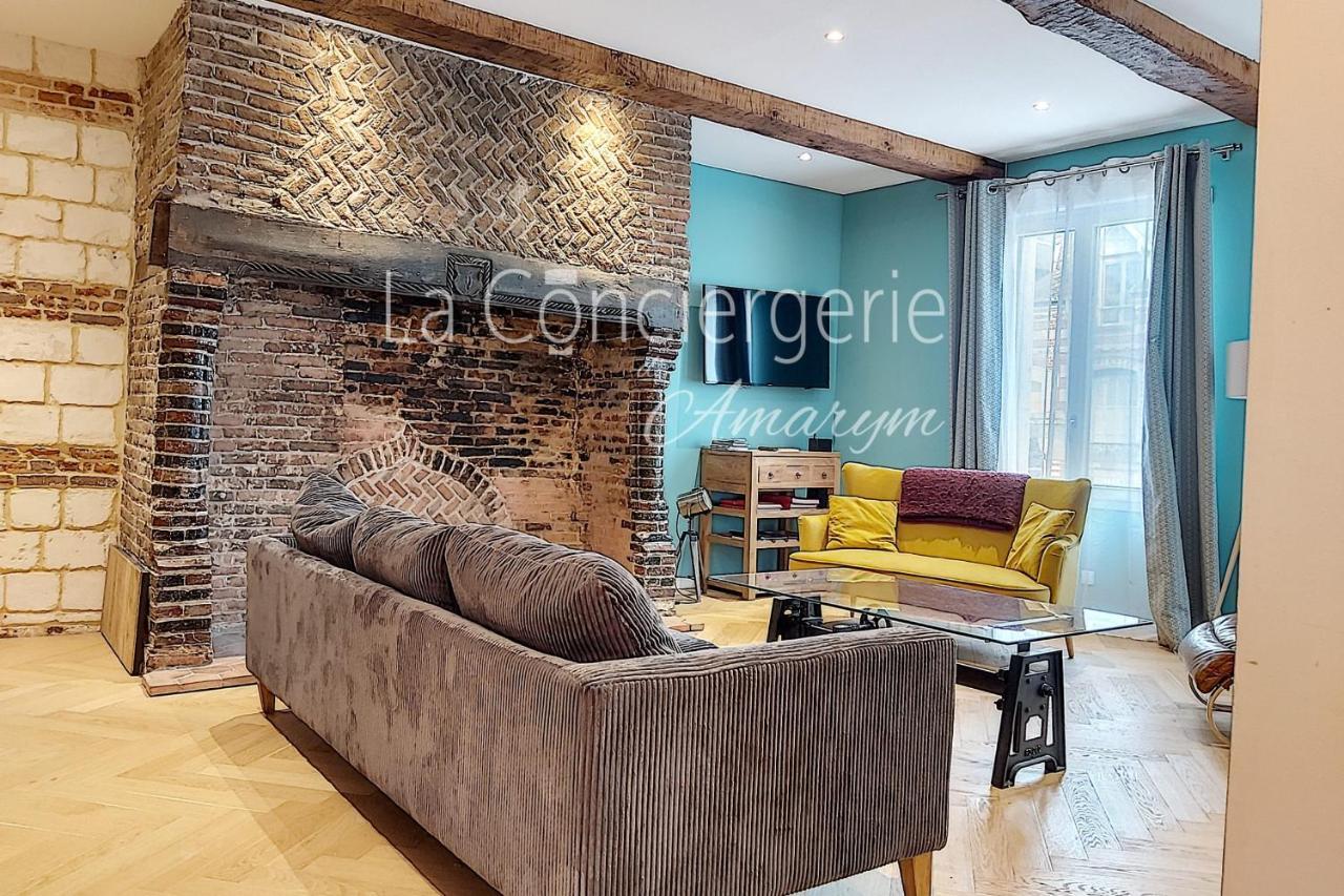 Aa13 - Le Victor Hugo - Sejour D'Exception Dans Un Appartement Historique Ault Buitenkant foto
