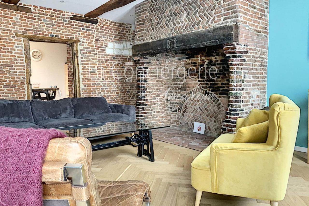 Aa13 - Le Victor Hugo - Sejour D'Exception Dans Un Appartement Historique Ault Buitenkant foto