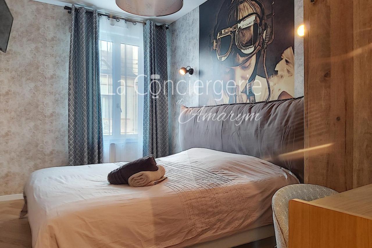 Aa13 - Le Victor Hugo - Sejour D'Exception Dans Un Appartement Historique Ault Buitenkant foto