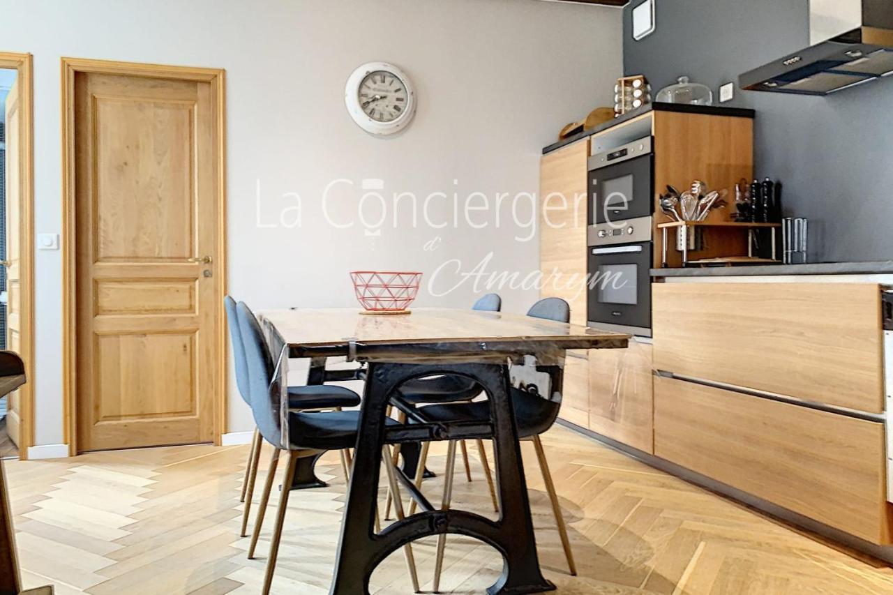 Aa13 - Le Victor Hugo - Sejour D'Exception Dans Un Appartement Historique Ault Buitenkant foto
